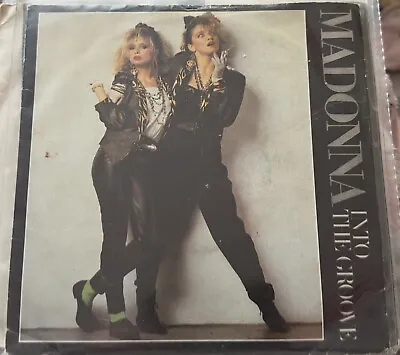 MADONNA - Into The Groove 7” Vinyl Single 1985 Record Sire W8934 VGC • £2.79