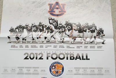 Auburn Tigers 2012 Football Poster • $7.50