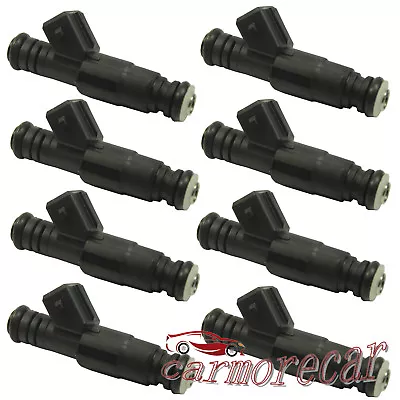 Set Of 8 High Impedance Fuel Injectors EV1 80lb For GM Ford V8 LT1 LS1 LS6 835cc • $83.97