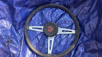 Mg Mgb Good Steering Wheel And Horn Push 1968-76 • $74.99