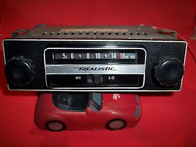 Vintage Realistic Am Radio +/- Ground Works Car Truck Vw Porsche Mg Gm Ford Nice • $69.99