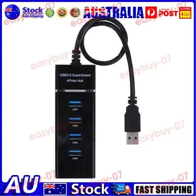$11.42 • Buy AU New USB3.0 Super Speed 4 Ports HUB Splitter For PS4 / SLIM/PRO/XBOXONE