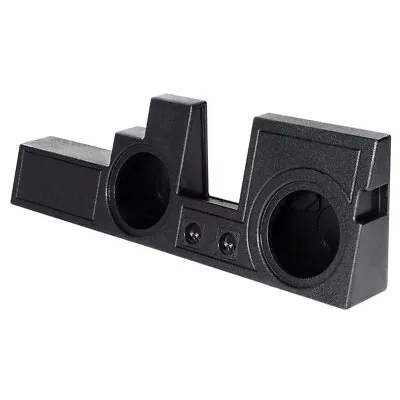 Qpower Qbomb Dual 10  Vent Ported Subwoofer Box For '00-'16 F250 F350 Super Duty • $154.99