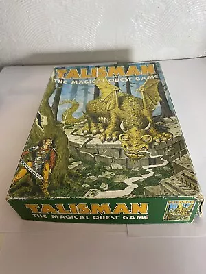 Talisman The Magical Quest Board Game 1983 1st Edition Games Workshop InComplete • £79.99