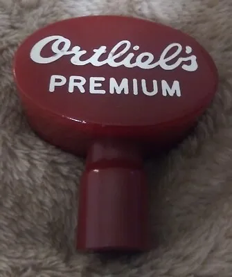 Vintage Bakelite Ortlieb's Premium Beer Tap Knob Handle • $125