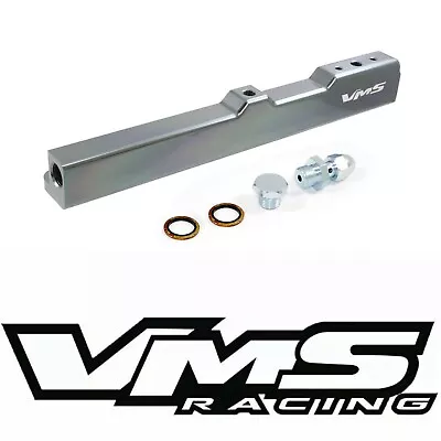 Vms Racing Gunmetal Fuel Rail For Honda Civic Crx Delsol D Series Only • $69.95