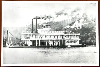 MAMMOTH CAVE KY The Steamboat Original Vintage B&W Unused Photo Picture Postcard • $8