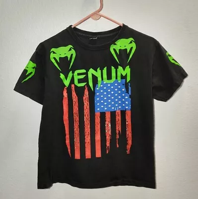 Vintage Venum Short Sleeve Graphic T Shirt Men's Medium Made In Brazil • $14