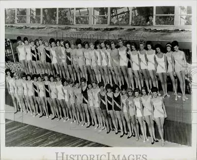 1966 Press Photo Miss America Pageant Contestants In Swimsuits New Jersey • $24.88