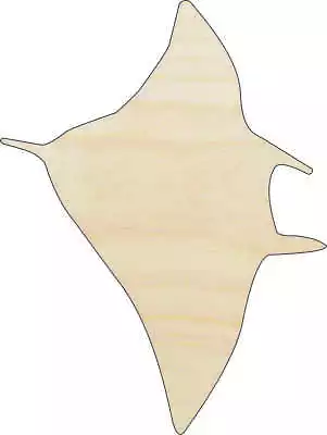 Manta Ray - Laser Cut Wood Shape SEA68 • $1.45