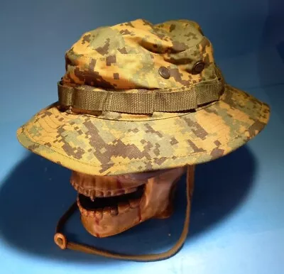 Hot Weather BOONIE FIELD HAT  Type II Marpat Camouflage (sz: 7-1/4) • $15.95