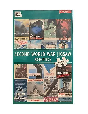 Second World War Jigsaw - 500 Piece - Imperial War Museum (iwm) Wwii Sea / Navy • £10.99