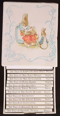 Beatrix Potter The Miniature World Of Peter Rabbit 12-Book Boxed Set 1989 • $23.99