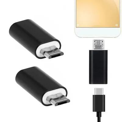 2X Mini USB 3.1 Type-C Female To Micro USB Male Connector USB Type-C  Adapter • $4.06