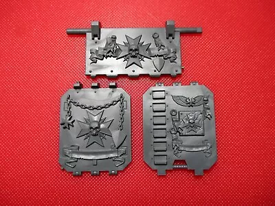 Warhammer 40k Space Marine Black Templars OOP Land Raider Doors Upgrade Bits Box • £14.99