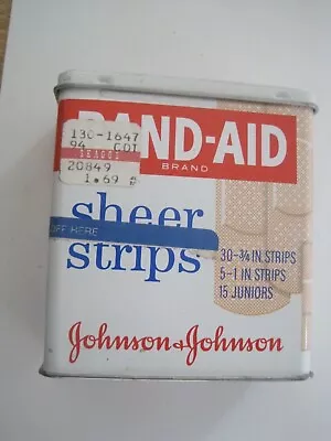 Band - Aid Box Metal Sheer Strips  • $12.97