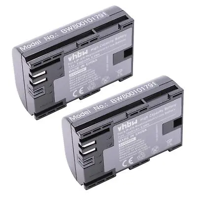 2x Battery For Canon Battery Grip BG-E7 BG-9 BG-E6 BG-E13 BG-E14 1300mAh • £34.49