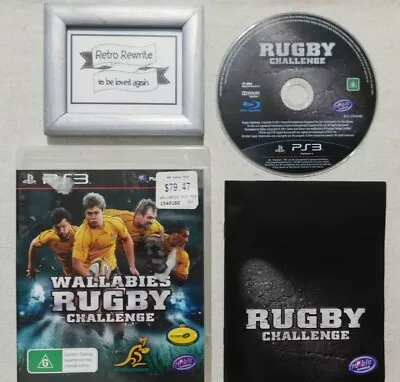 Wallabies Rugby Challenge For Playstation 3 / PS3  • $12.95