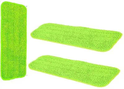 Microfibre Floor Mop Replacement Pad Cloths Spray Mop Refill Head Cloth Refil • £6.99