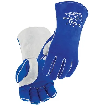 $20.99 • Buy Black Stallion Cowhide Stick Welding Gloves W/CushionCore Liner (Medium) (320)