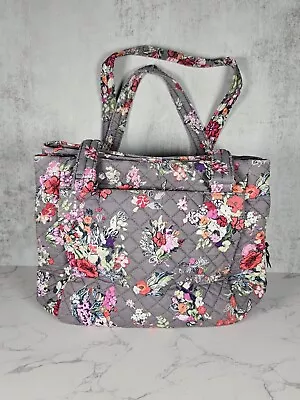 Vera Bradley Purse Glenna Satchel  Hope Blooms  Pattern Read • $29.99