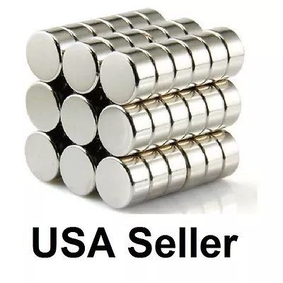 25 50 100 10x5mm 3/8 X 3/16 Inch N52 Strong Disc Rare Earth Neodymium Magnet • $11.99