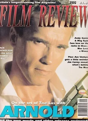 £3.75 • Buy ARNOLD SCHWARZENEGGER - JACK NICHOLSON - Vintage  FILM REVIEW Magazine 1994