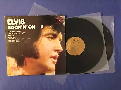 Elvis Presley - Elvis Rock'n' On 12  Vinyl 2 X LP G/fold 1973 RCA Aus TSP-135 • $11.85