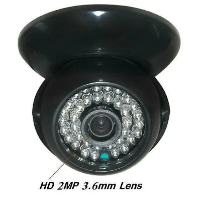 Sunvision 800TVL 1/4  CMOS 3.6mm Lens 36 IR LEDs Indoor HD Dome Camera (92B) • $16.83