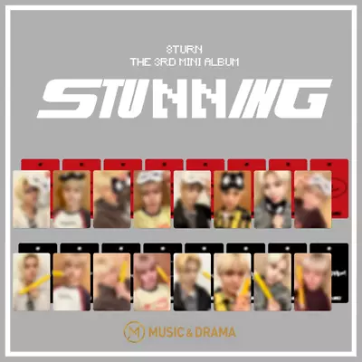 8TURN 3rd Mini Album - STUNNING [MUSIC&DRAMA PHOTOCARD] • $7.99