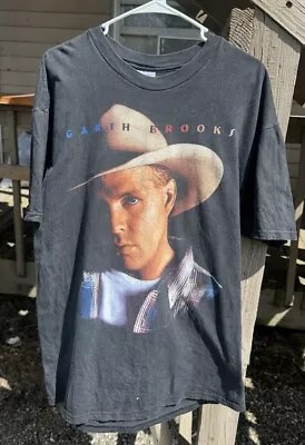 Vintage 90s Garth Brooks Concert Tour T-shirt Size:XL • $18