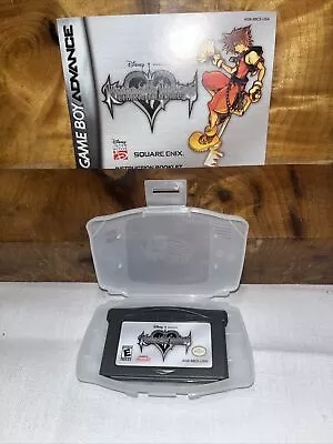 Kingdom Hearts: Chain Of Memories (Nintendo Game Boy Advance GBA 2004) • $15