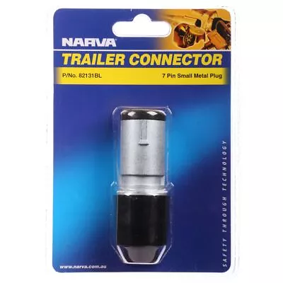 Narva 7 Pin Trailer Plug Small Round 82131BL • $13.95