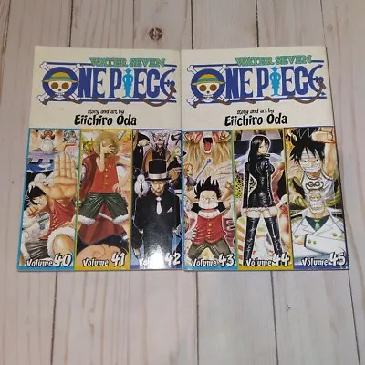 One Piece Water Seven Omnibus Set Volume 40-45 • $29.99