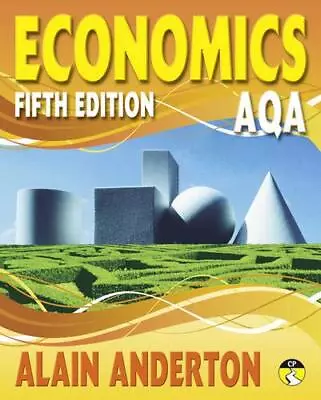 AQA A Level Economics Student Book By Anderton Alain Paperback Book The Cheap • £3.50