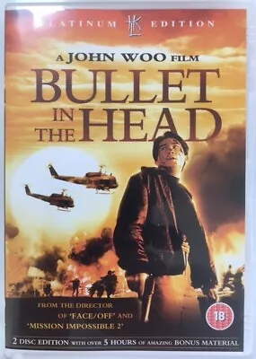 Bullet In The Head 2-disc DVD Platinum Ed Tony Leung John Woo Hong Kong Legends • £10.99