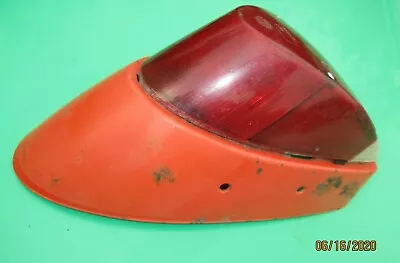 1970's VW TYPE 1 BEETLE BUG HELLA TAIL LIGHT TAIL LAMP LENS BEZEL HOUSING USED • $54.49