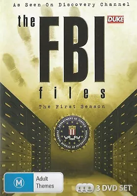 The FBI Files : Season 1 (DVD 2009) 3-Disc Set Superb Condition ALL REGION • $24.95