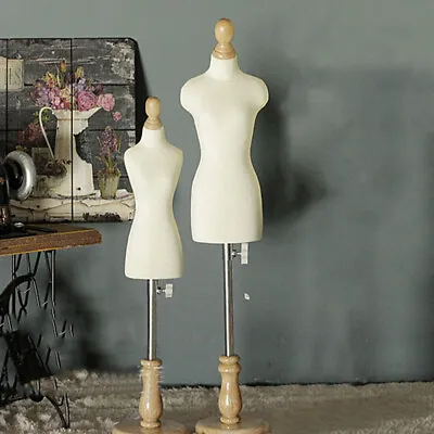 1/3 Mini Female Mannequin Tailor Dummy Dressmaker Display Dollhouse DIY Supplies • $39