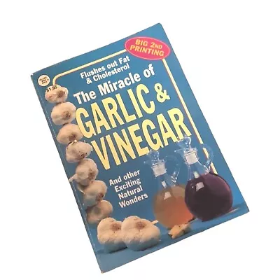 The Miracle Of GARLIC & VINEGAR GLOBE MINI MAG Big 2nd Printing Paperback 1991 • $20