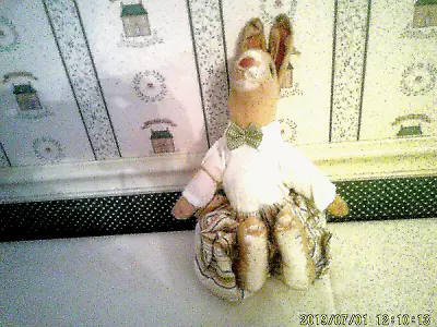 Gallerie Ii-13  Joe Spencer-gathered Traditions-pryce Rabbit Art Doll-2022-new • $35