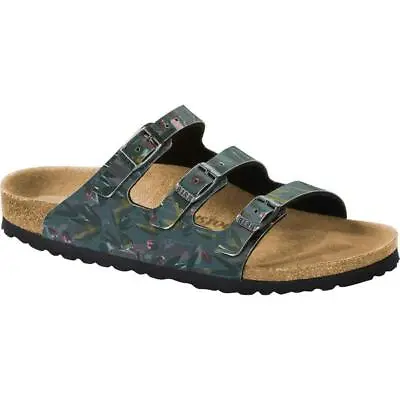 Birkenstock VEGAN BF FLORIDA FRESH Floral Fades Anthracite 36R BNIB 1016711 • $169.95