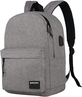 Lightweight Casual Laptop Backpack With USB Charging Port For For Men And Women • $24.29