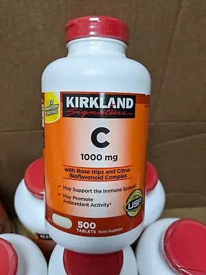 Kirkland Signature Vitamin C 1000 Mg. 500 Tablets Exp 03/2026 • $23