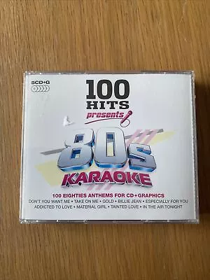 100 Hits Presents: 80's Karaoke Various Artists • £12