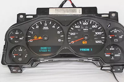 Speedometer Instrument Cluster Gauges 07 - 2013 Sierra Silverado 171223 Miles • $156.75