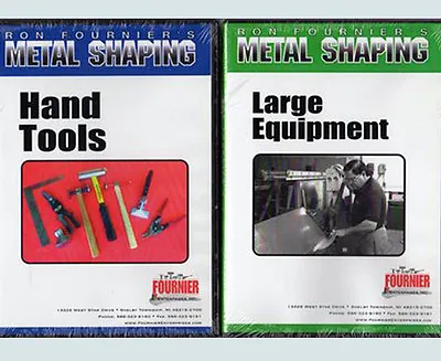 Metal Work Basics Set:  Hand Tools DVD  Plus  Large Equipment DVD  (2 DVD Set) • $69.95