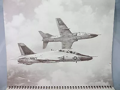 12 R.g. Smith Aviation Prints Contained In 1989 Mcdonnell Douglas Appt Calendar • $12.99