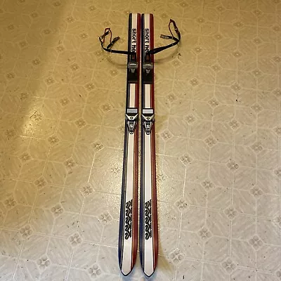 Vintage Rare K2 Red White Blue Short Heat Skis With Original Salomon Bindings • $4.99