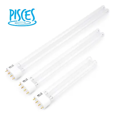 18w 24w 36w 55w Pll Tube Spare Pond Filter Uv Uvc Bulb Lamp Light Watt W • £11.49